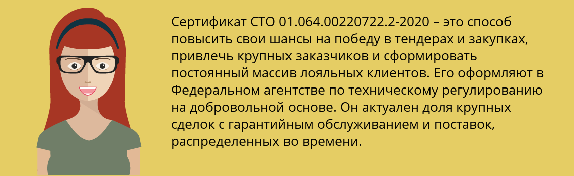 Получить сертификат СТО 01.064.00220722.2-2020 в Карабаш